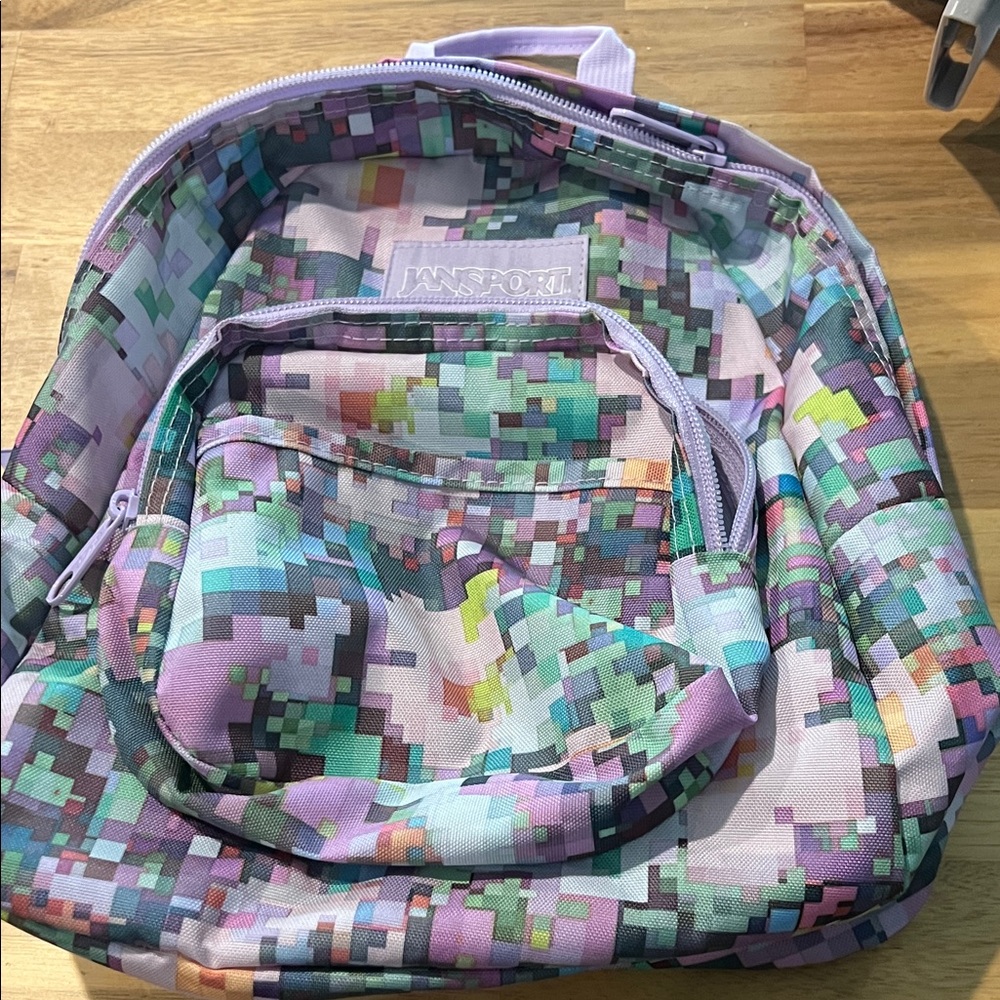 Jansport Multicolor Pixel Backpack